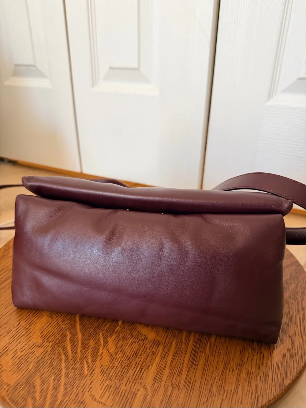 Marni refined burgundy